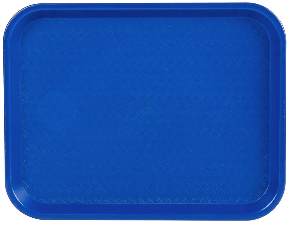 Conjunto de 12 Bandejas Fast Food Pequenas em Azul