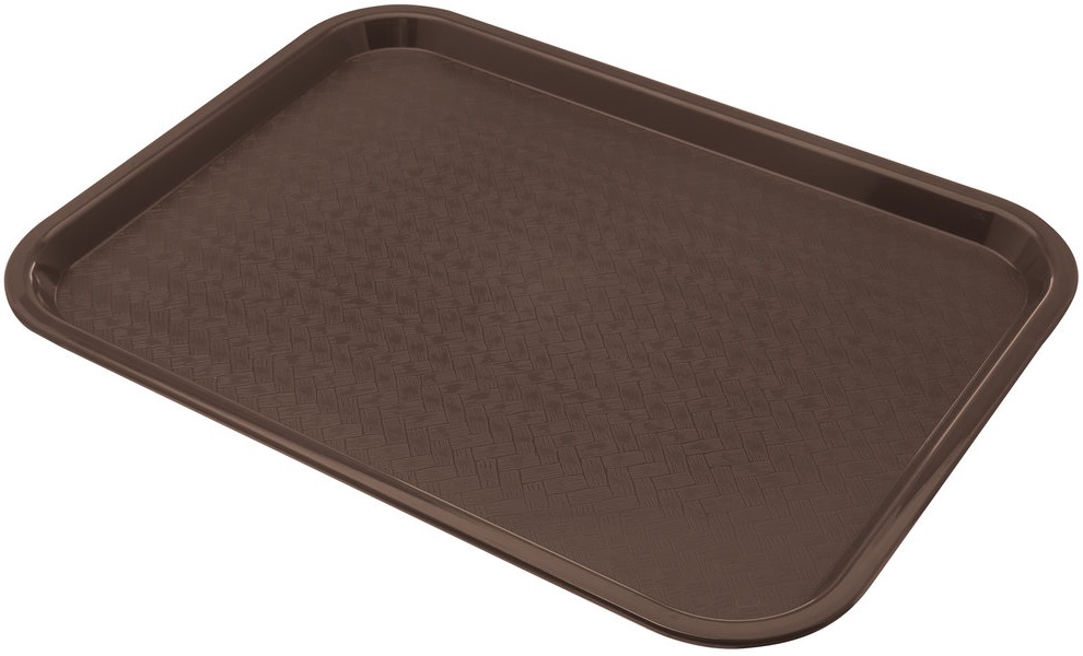 Conjunto de 12 Bandejas Fast Food XL em Castanho