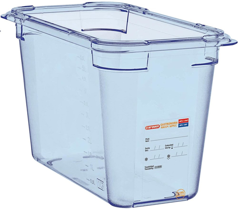 Conjunto de 6 Caixas Herm�ticas sem BPA GN1/3 de 6,7L