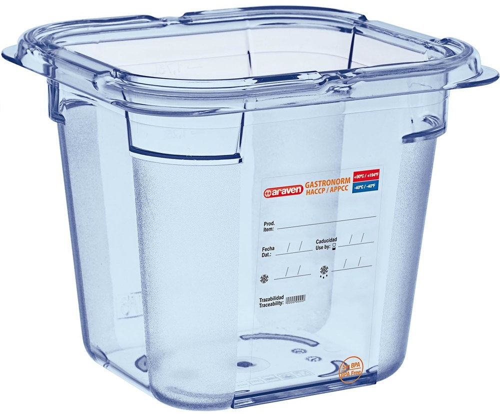 Conjunto de 6 Caixas Herm�ticas sem BPA GN1/6 de 2,15L