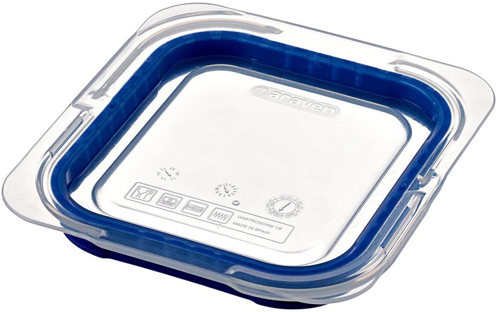 Conjunto de 6 Tampas Herm�ticas para Caixas sem BPA GN1/6