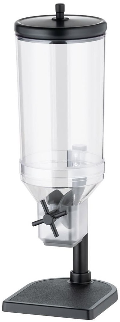 Dispensador de Cereais Simples Fresh and Easy em Preto