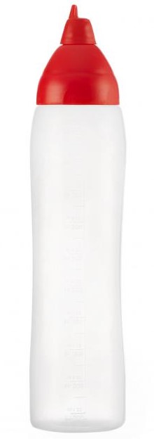 Conjunto de 16 Doseadores Anti-Gotas de 1000ml em Vermelho