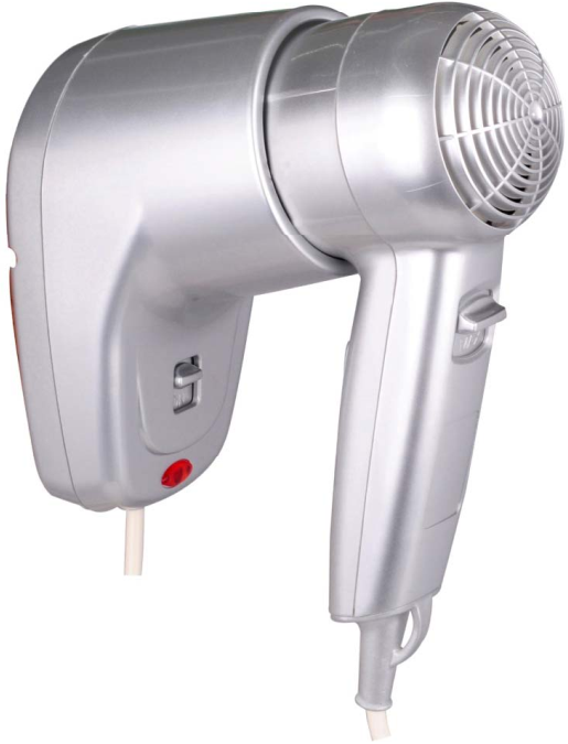 Secador de Cabelo Hotel Line em Cinzento