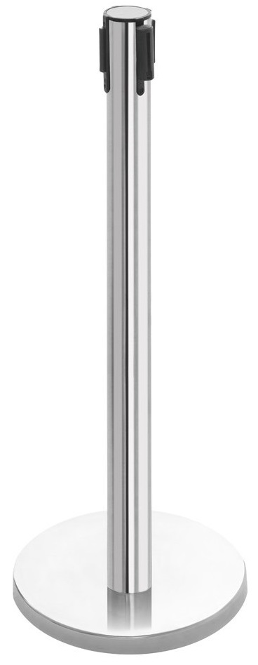 Sistema de Barreira com Cinta Retra�vel em Preto